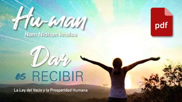 Hu-man: Dar es recibir + Manual
